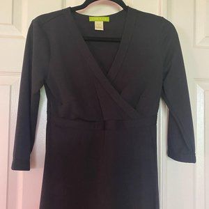 Sigrid Olsen Petite Small Black Dress